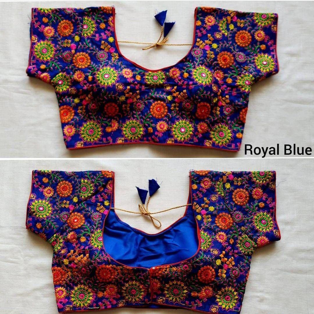 Beautiful Designer Readymade Phantom Silk Blouse
