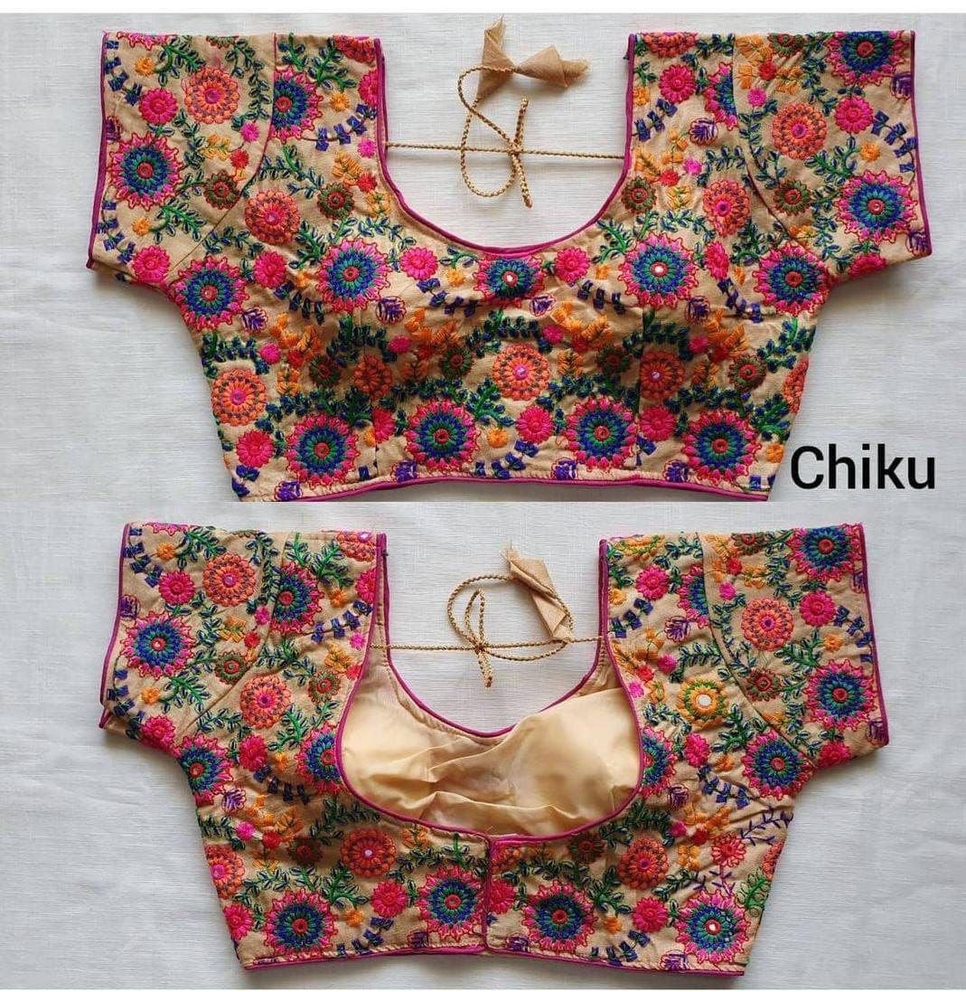 Beautiful Designer Readymade Phantom Silk Blouse