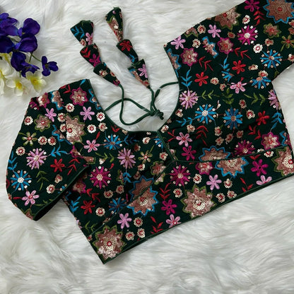 Beautiful Designer Readymade Pure Viscose Georgette Blouse