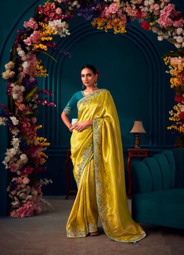 Beautiful Designer Wedding Wear Pure Banarasi Kanjivaram Saree