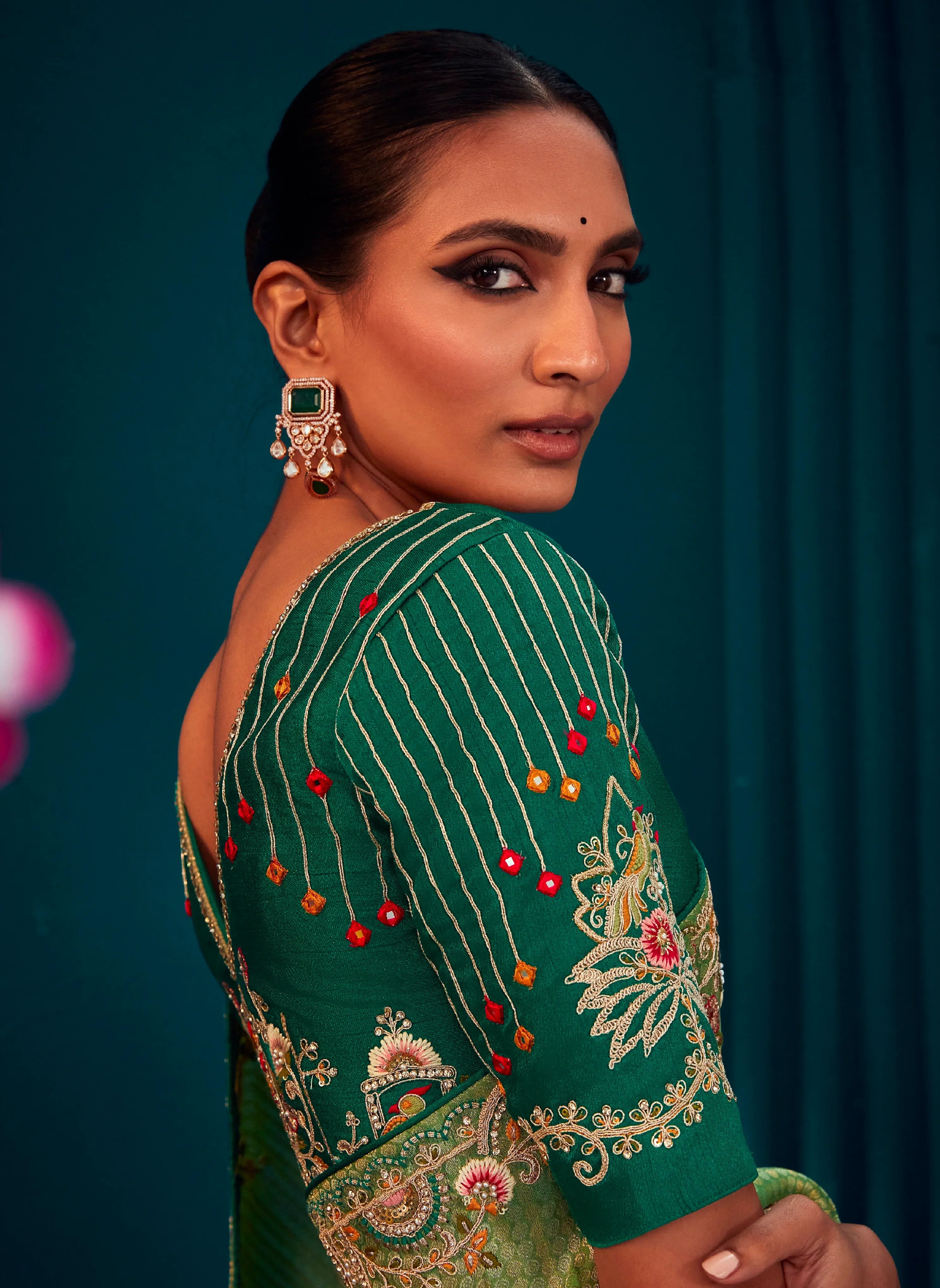 Beautiful Designer Wedding Wear Pure Banarasi Kanjivaram Saree