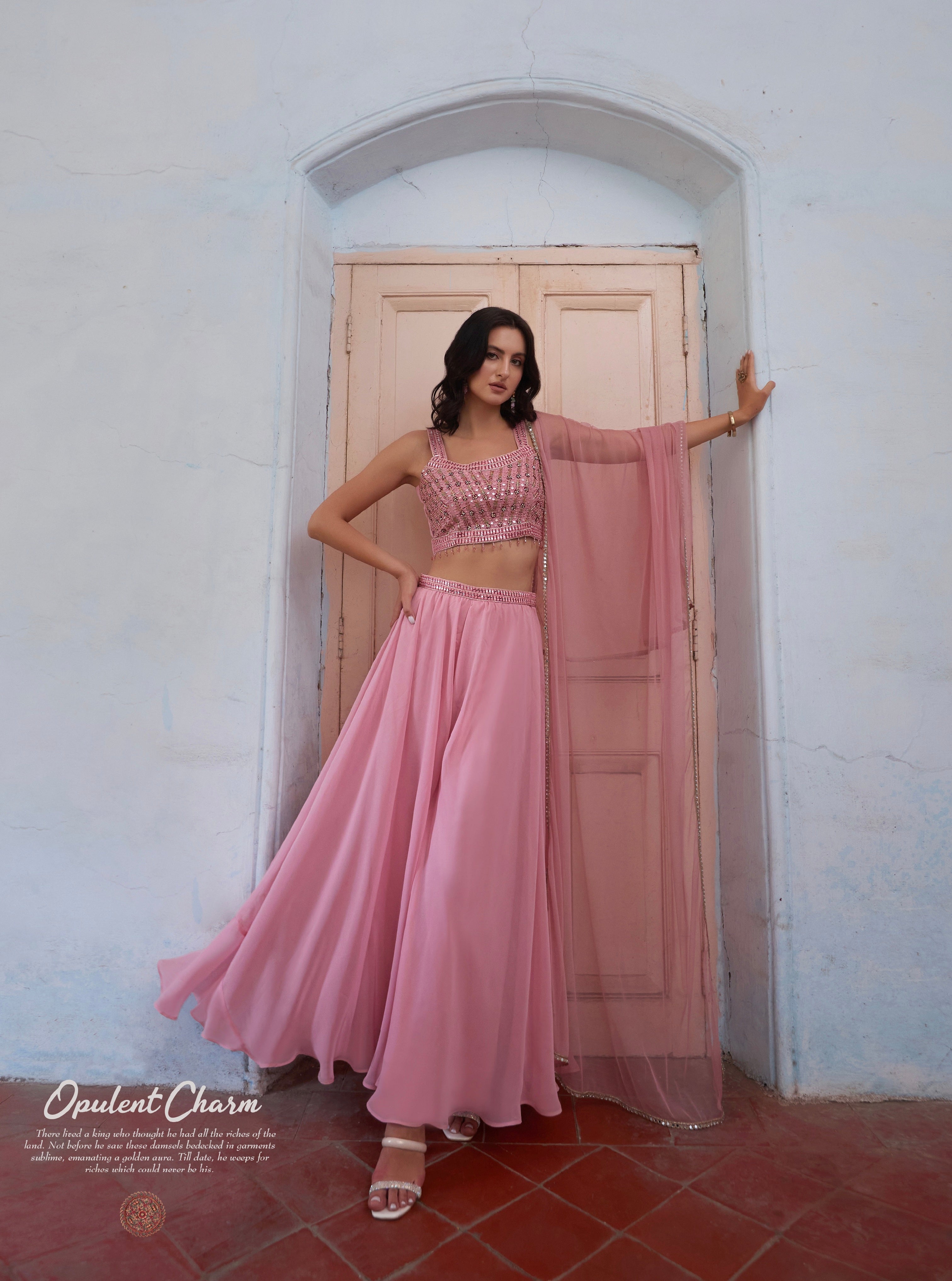 Beautiful Designer Wedding Wear Readymade Lehenga Choli