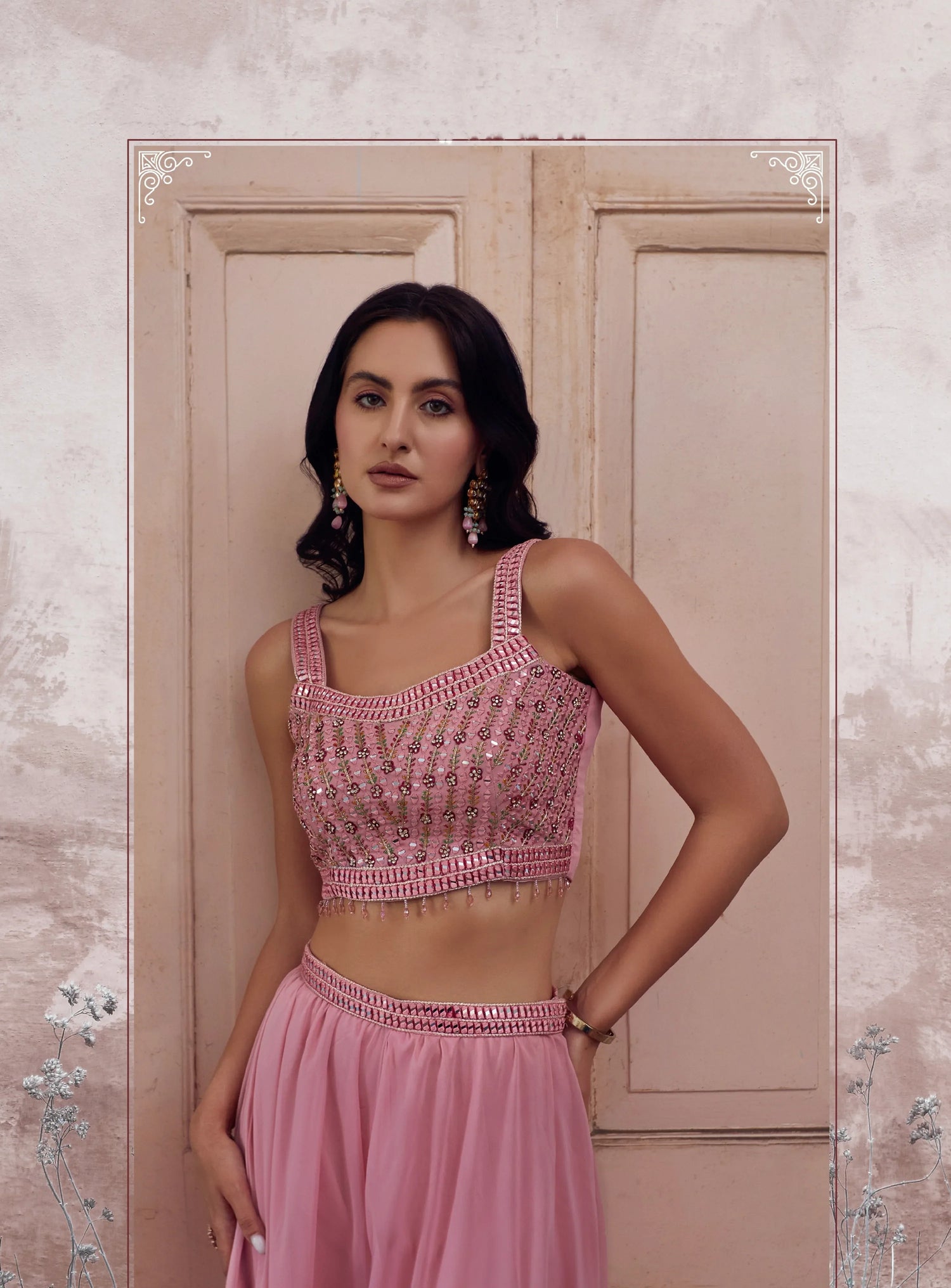 Beautiful Designer Wedding Wear Readymade Lehenga Choli