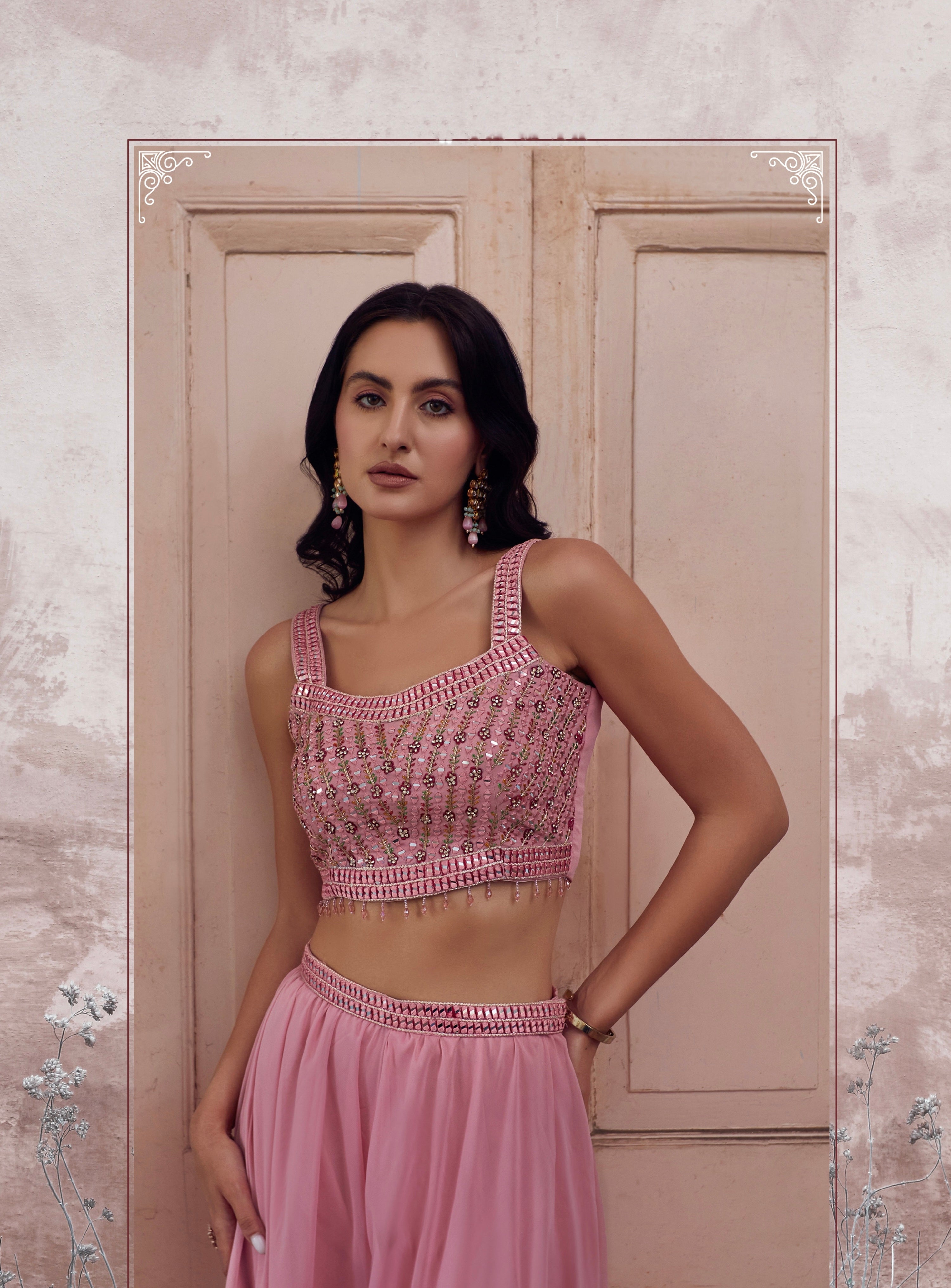 Beautiful Designer Wedding Wear Readymade Lehenga Choli