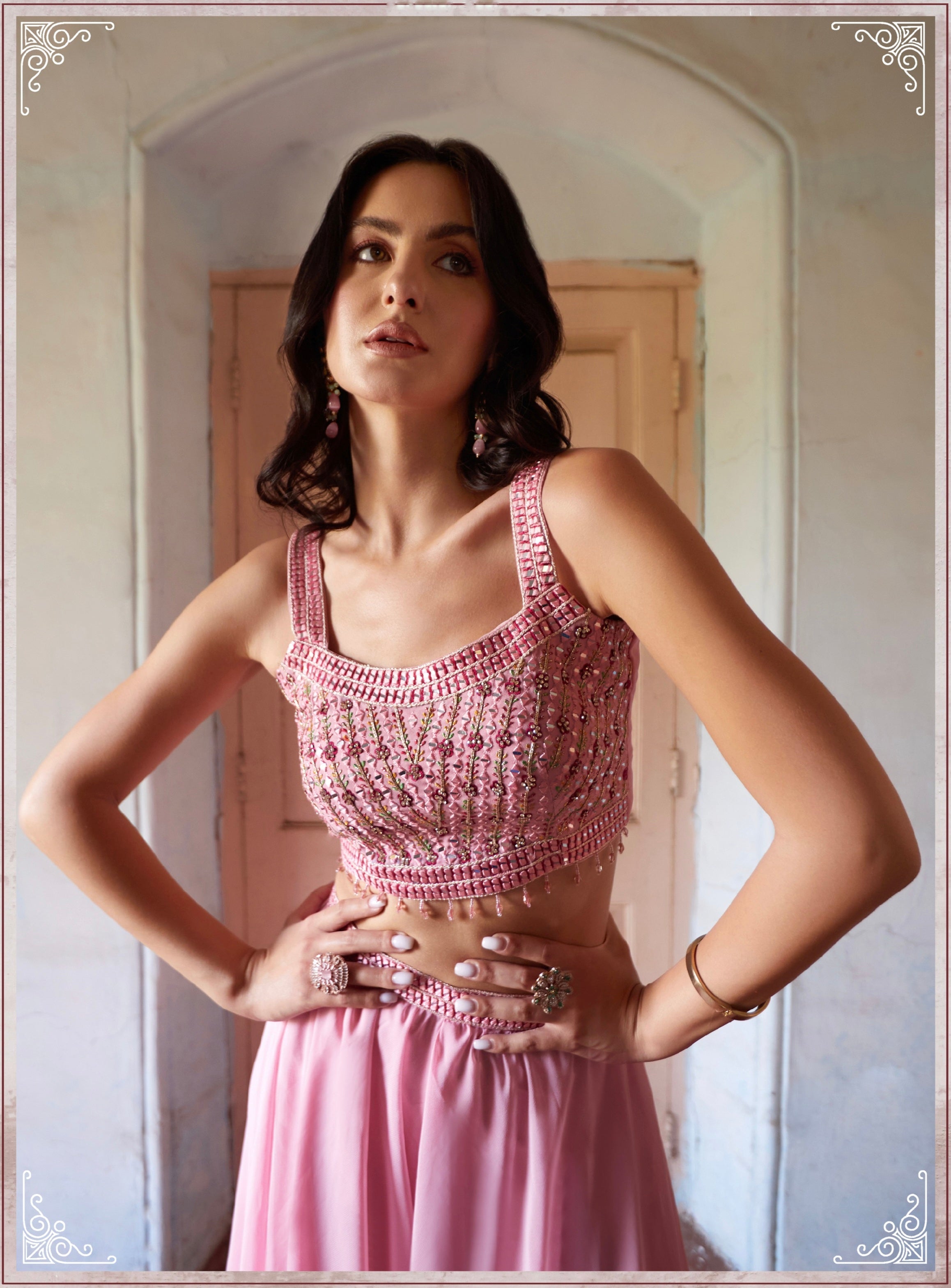 Beautiful Designer Wedding Wear Readymade Lehenga Choli