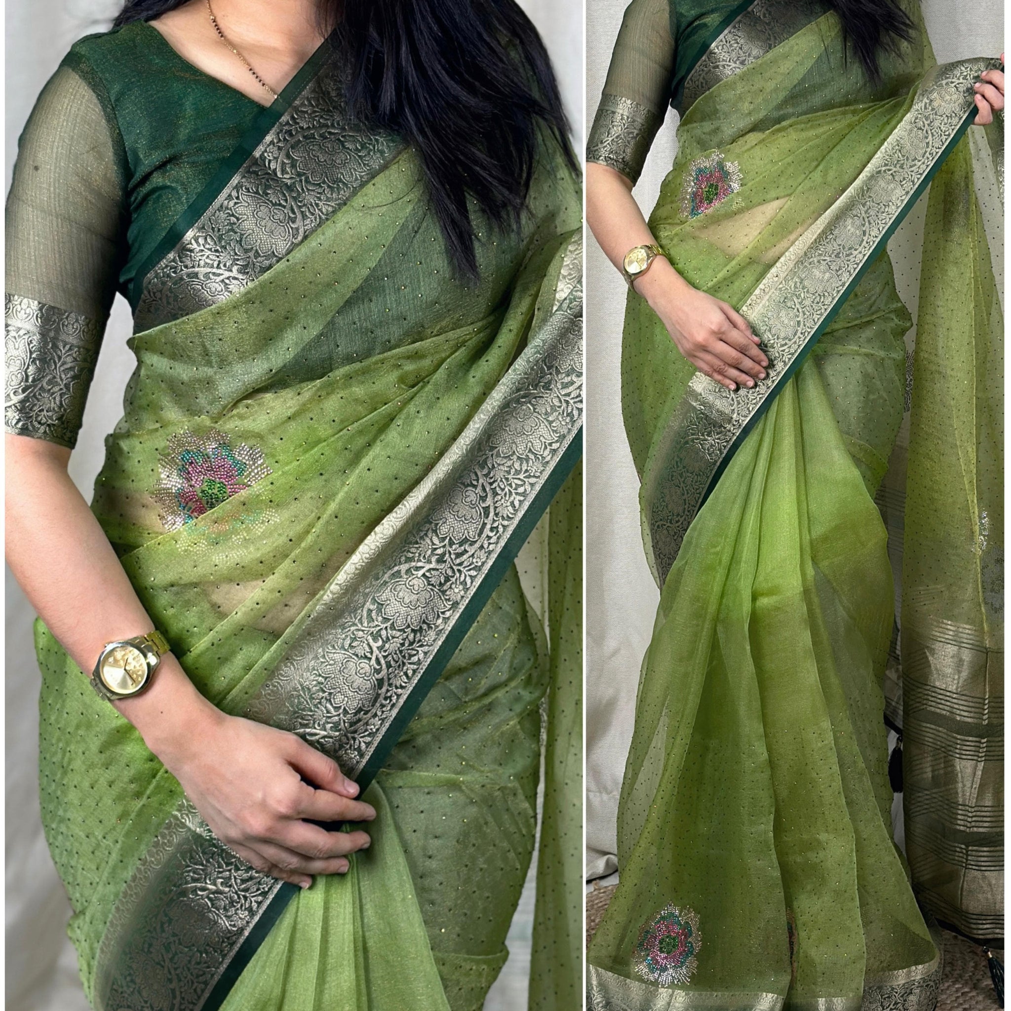 Cotton Silk Saree
