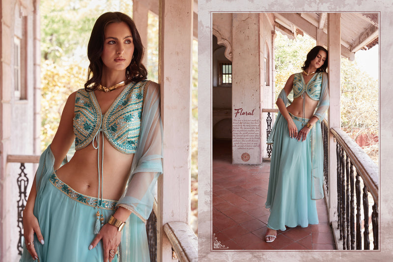 Beautiful Designer Wedding Wear Readymade Lehenga Choli