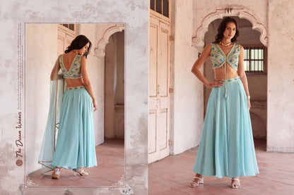 Beautiful Designer Wedding Wear Readymade Lehenga Choli