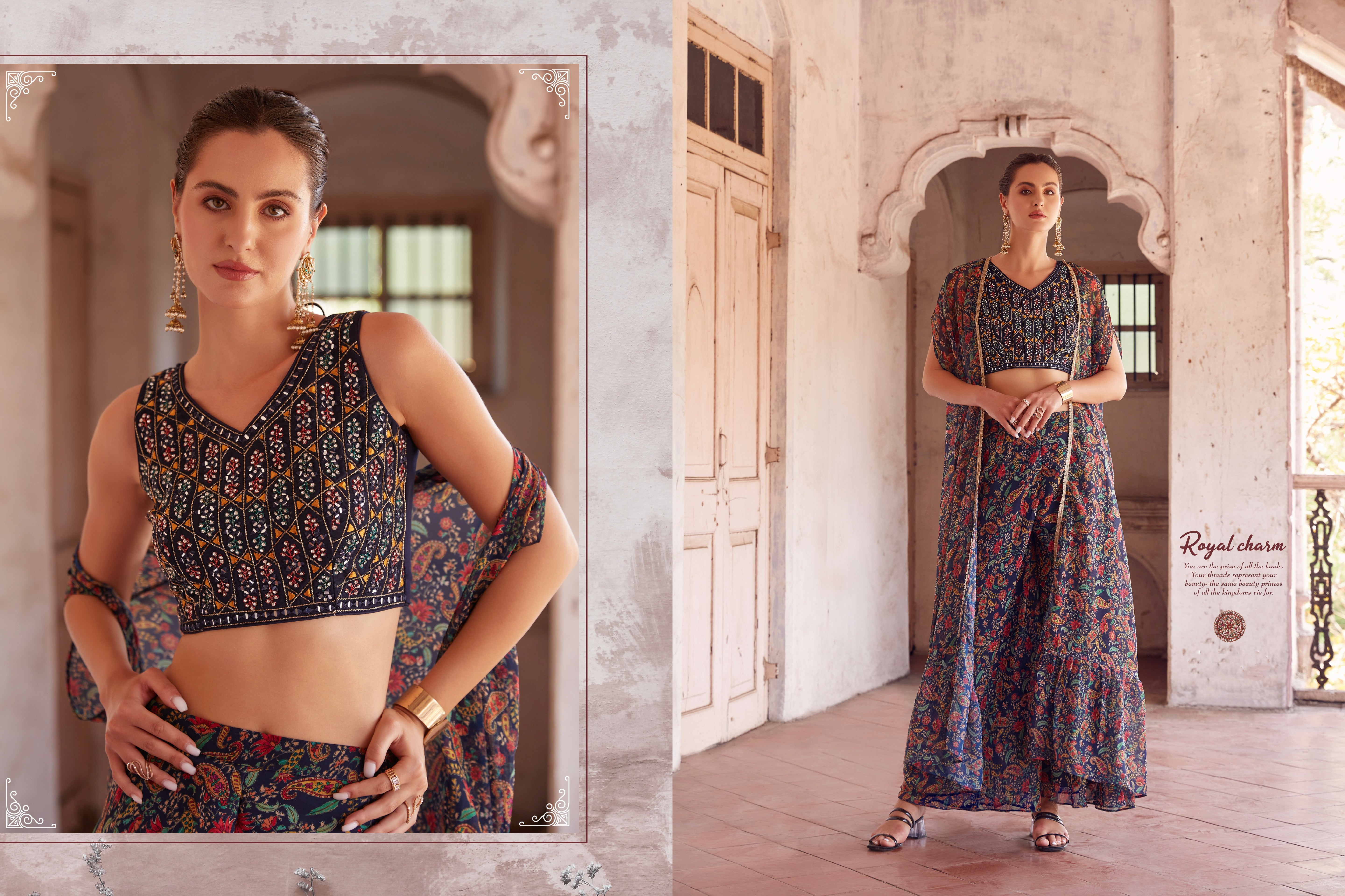 Beautiful Designer Wedding Wear Readymade Lehenga Choli