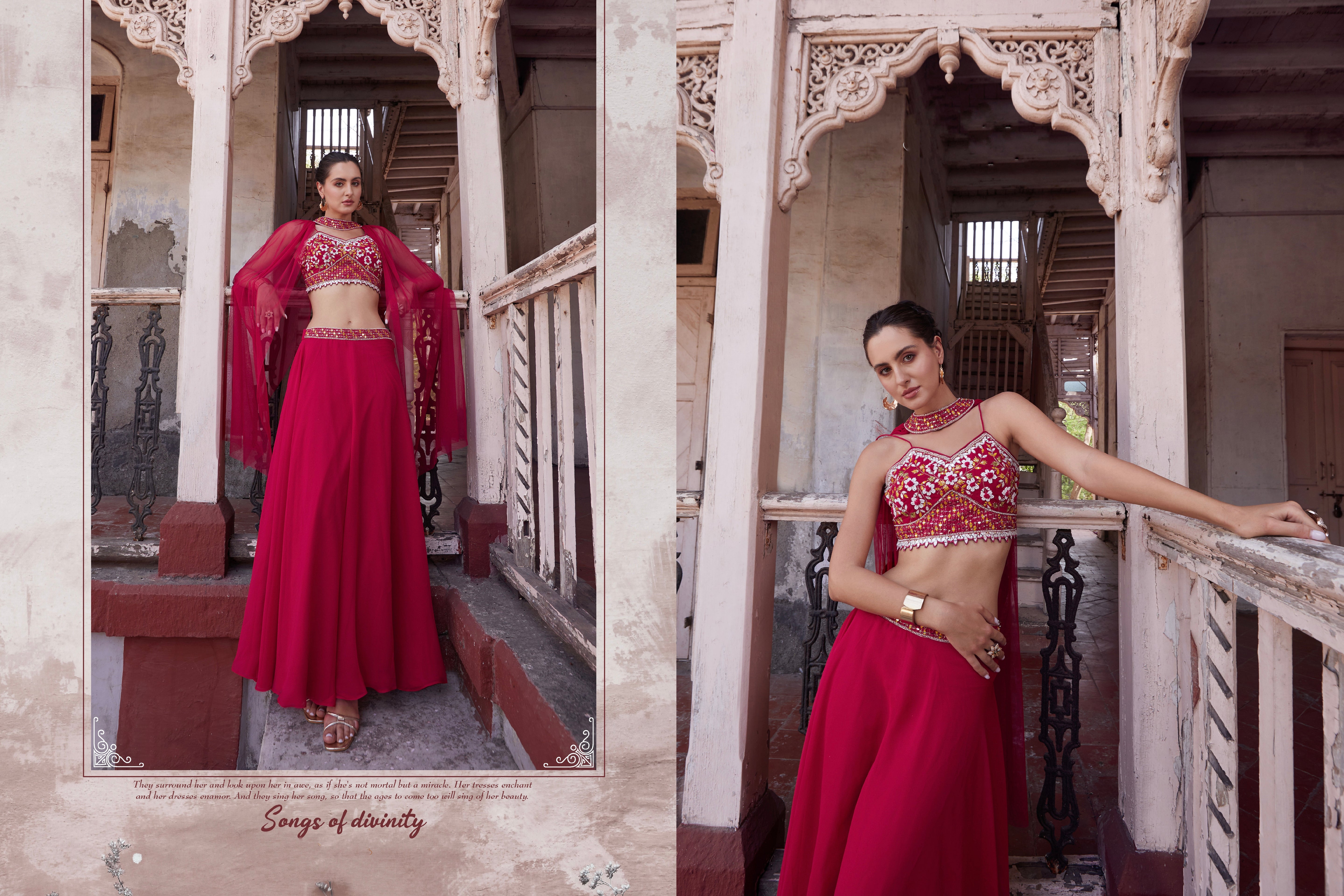 Beautiful Designer Wedding Wear Readymade Lehenga Choli