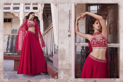 Beautiful Designer Wedding Wear Readymade Lehenga Choli