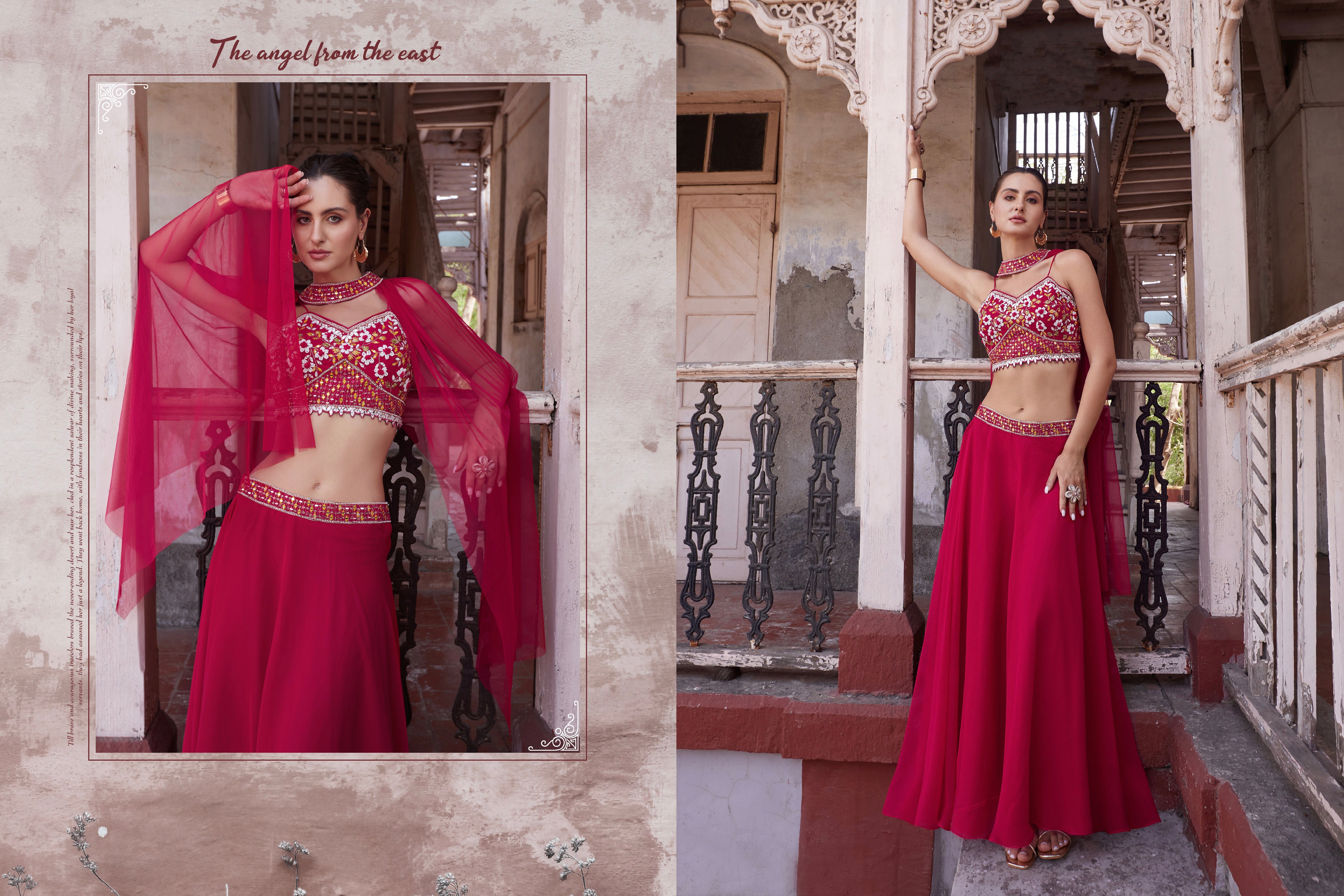Beautiful Designer Wedding Wear Readymade Lehenga Choli