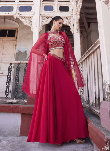 Beautiful Designer Wedding Wear Readymade Lehenga Choli