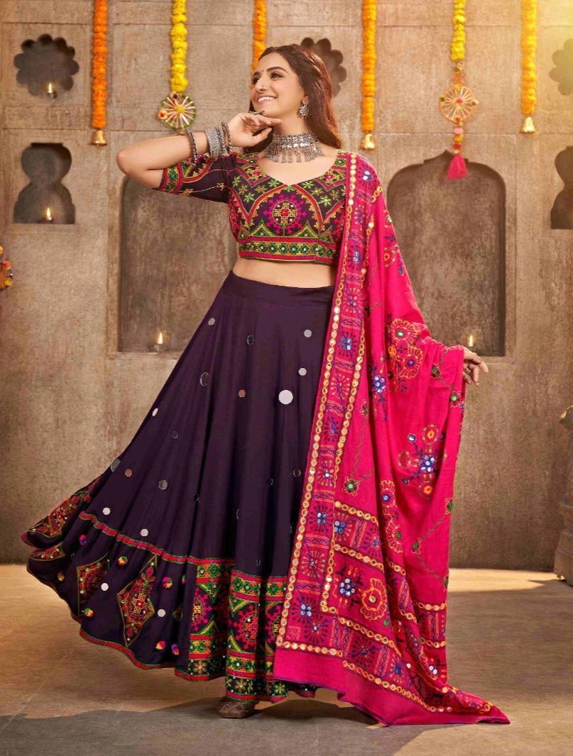 Beautiful Designer Navratri Garba Special Chaniya Choli