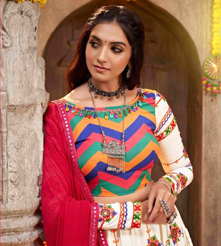 Beautiful Designer Navratri Garba Special Chaniya Choli