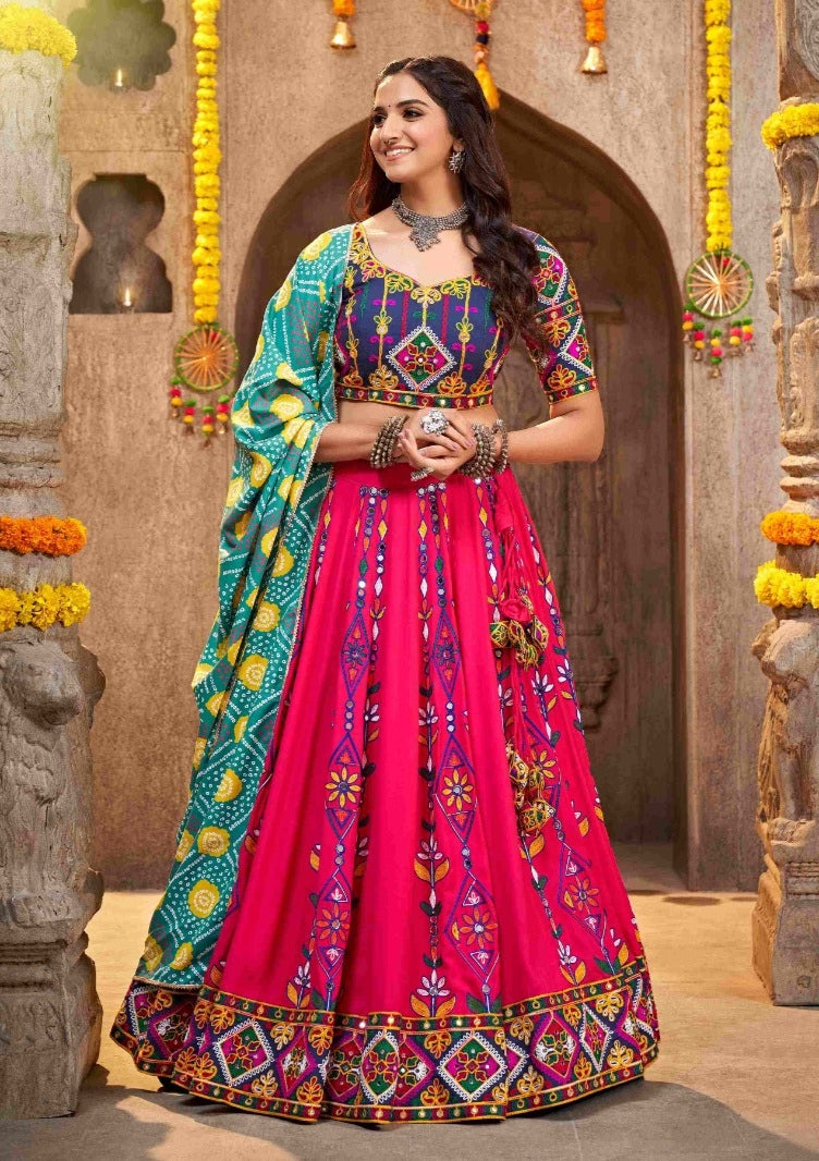 Beautiful Designer Navratri Garba Special Chaniya Choli