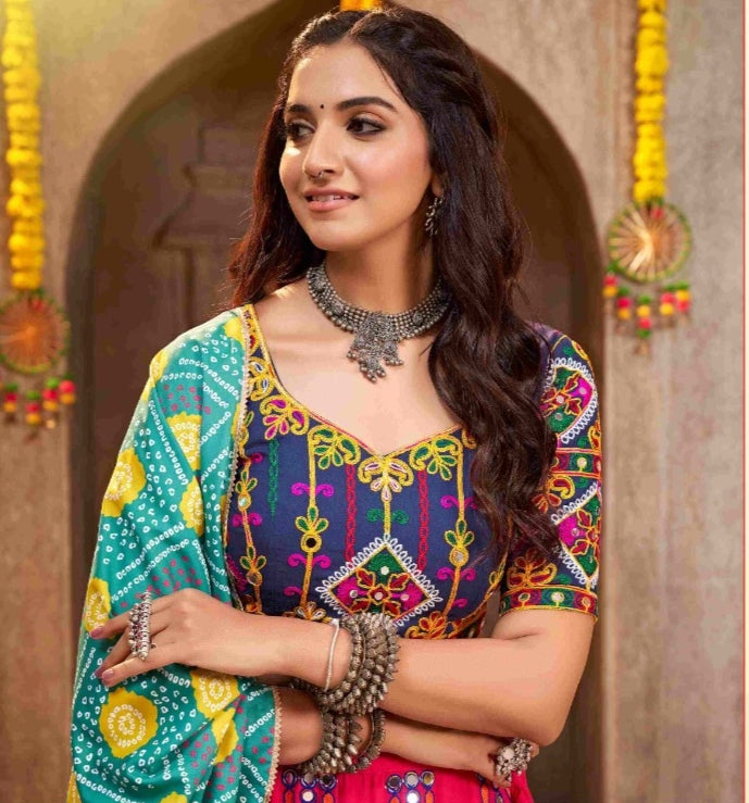 Beautiful Designer Navratri Garba Special Chaniya Choli