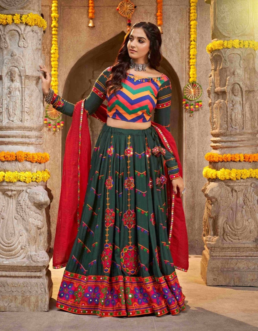 Beautiful Designer Navratri Garba Special Chaniya Choli