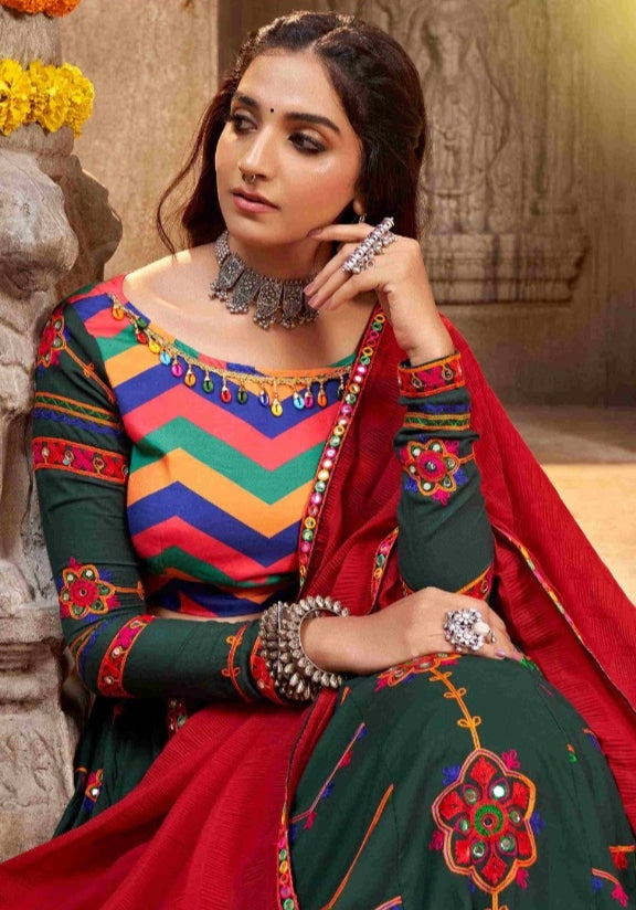 Beautiful Designer Navratri Garba Special Chaniya Choli