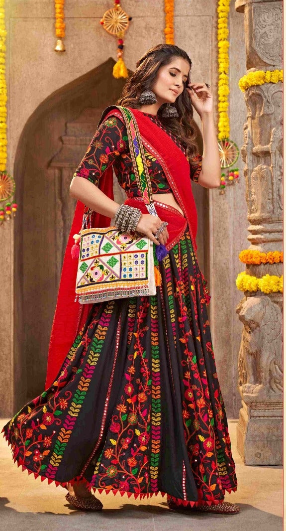 Beautiful Designer Navratri Garba Special Chaniya Choli