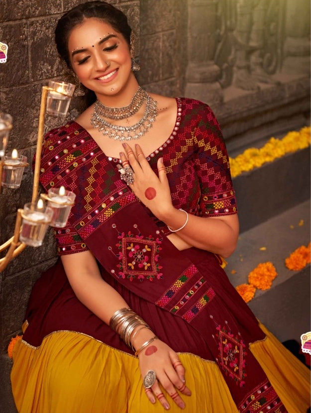 Beautiful Designer Navratri Garba Special Chaniya Choli