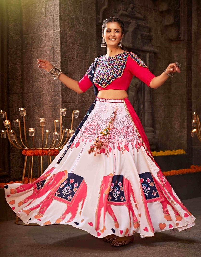 Beautiful Designer Navratri Garba Special Chaniya Choli