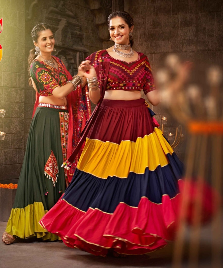 Beautiful Designer Navratri Garba Special Chaniya Choli