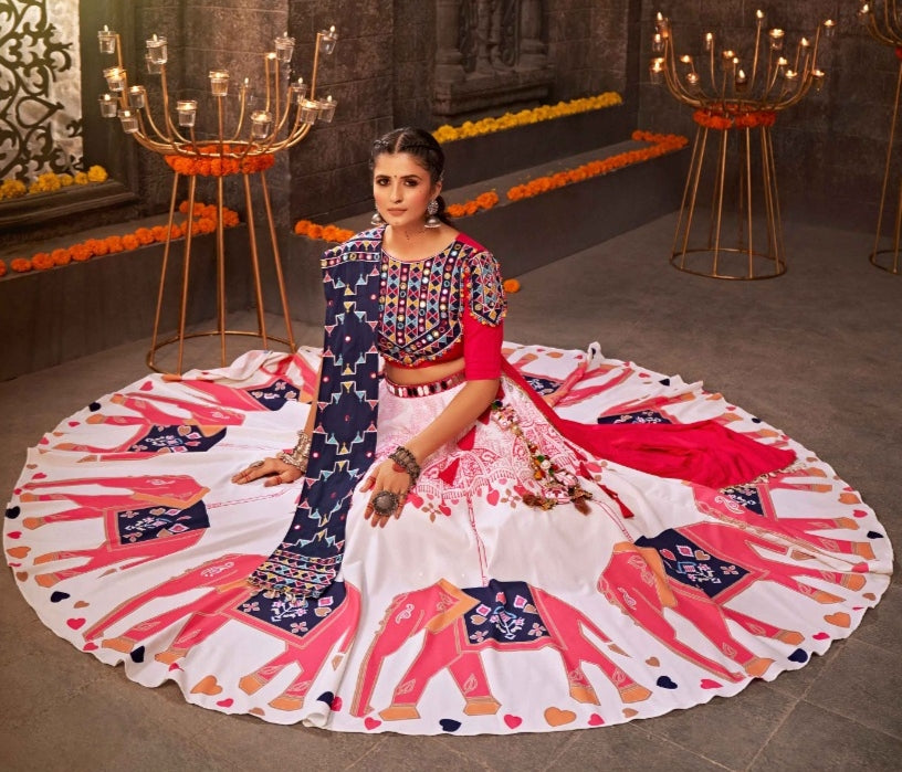 Beautiful Designer Navratri Garba Special Chaniya Choli