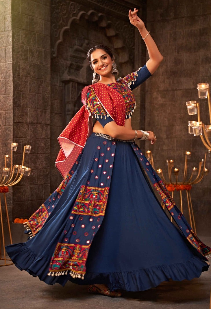 Beautiful Designer Navratri Garba Special Chaniya Choli