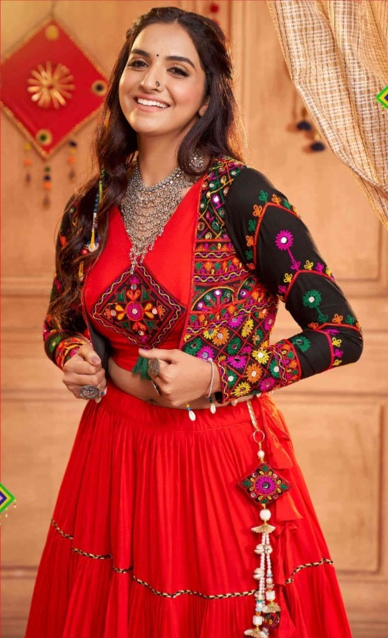 Beautiful Designer Navratri Koti Style Special Chaniya Choli