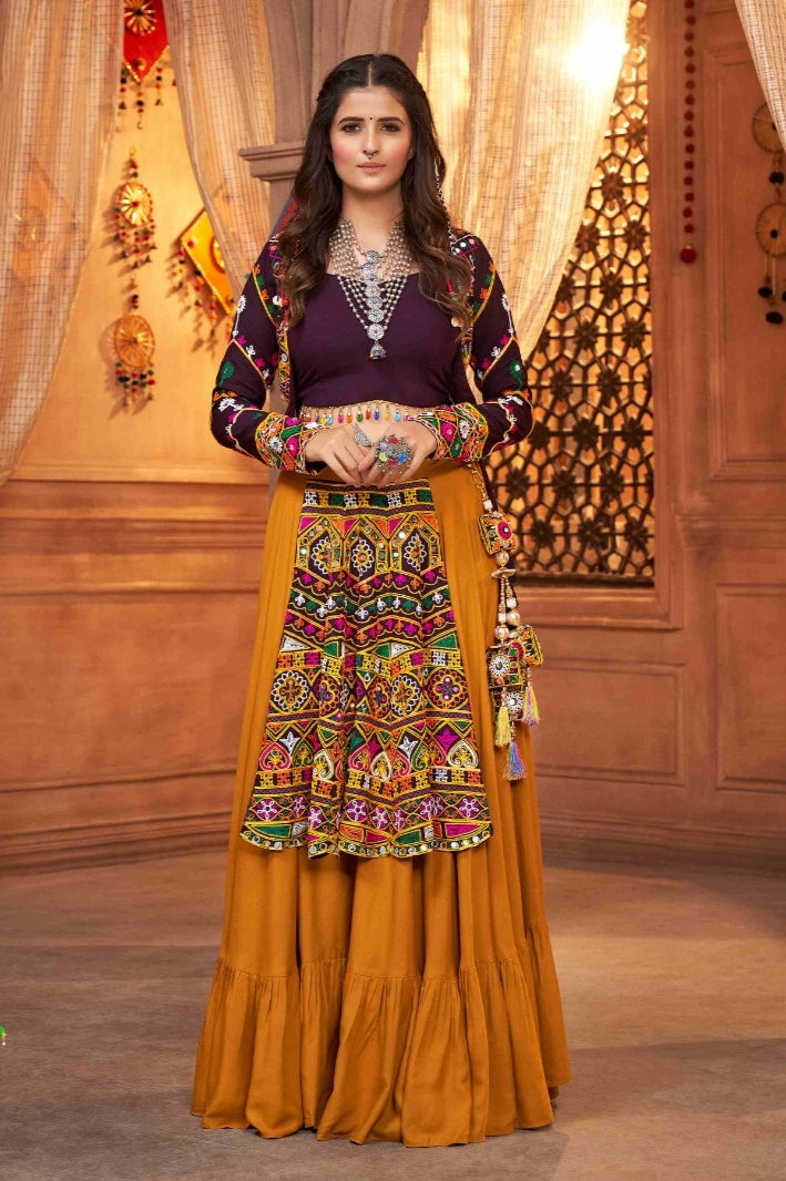 Beautiful Designer Navratri Koti Style Special Chaniya Choli