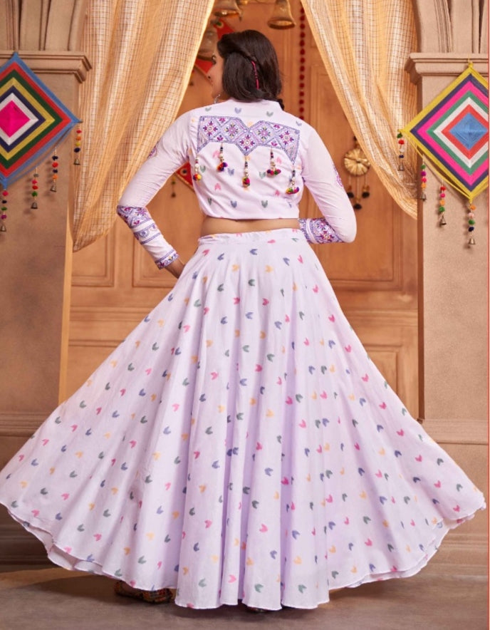 Beautiful Designer Navratri Koti Style Special Chaniya Choli