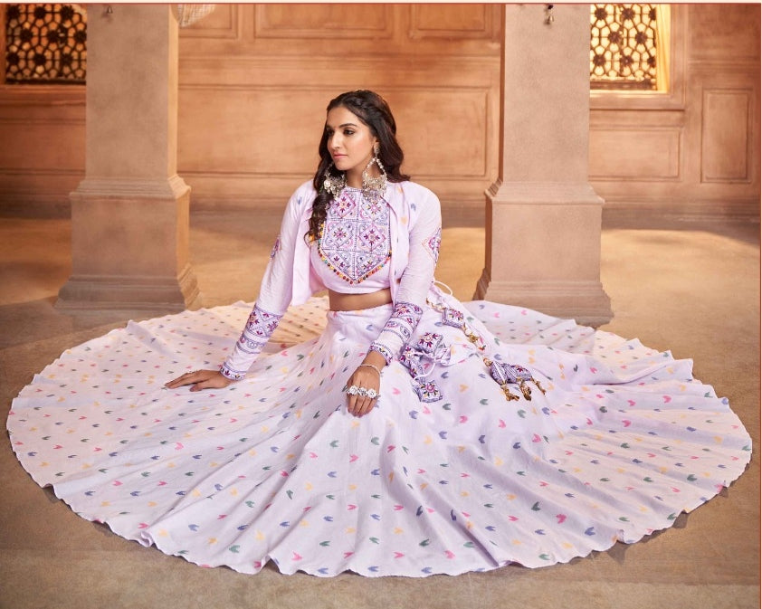 Beautiful Designer Navratri Koti Style Special Chaniya Choli