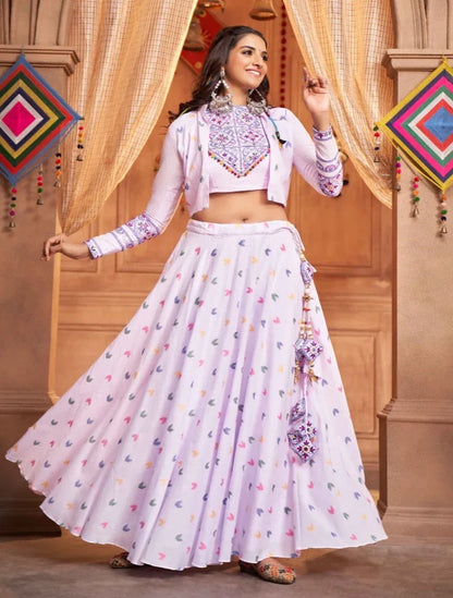 Beautiful Designer Navratri Koti Style Special Chaniya Choli