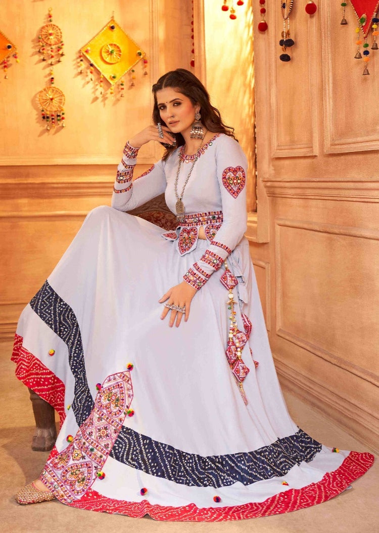 Beautiful Designer Navratri Koti Style Special Chaniya Choli