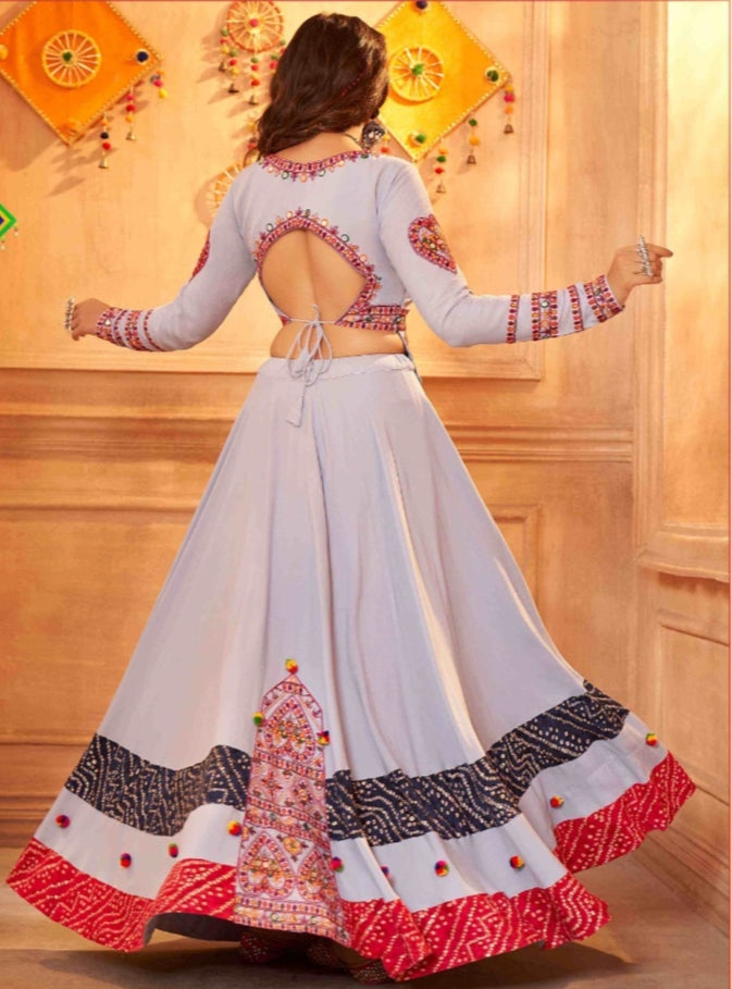 Beautiful Designer Navratri Koti Style Special Chaniya Choli
