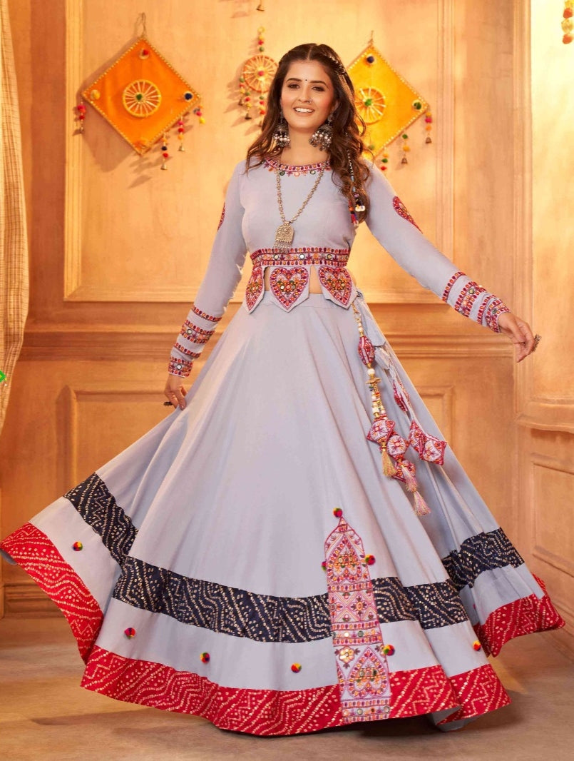 Beautiful Designer Navratri Koti Style Special Chaniya Choli