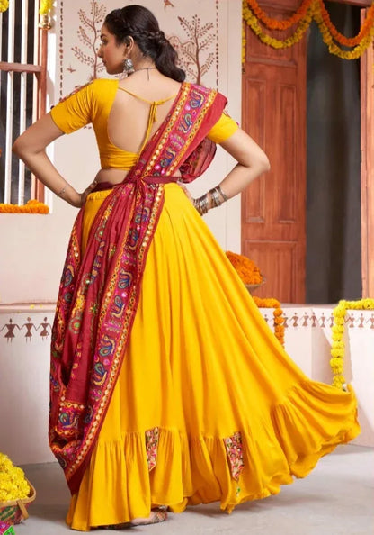 Beautiful Designer Navratri Koti Style Special Chaniya Choli