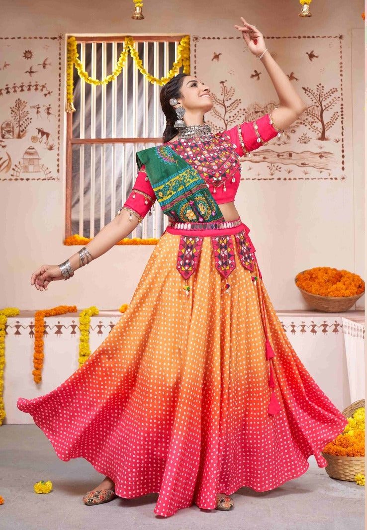 Beautiful Designer Navratri Koti Style Special Chaniya Choli