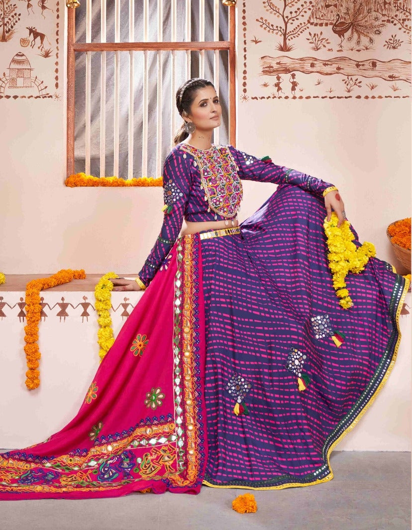 Beautiful Designer Navratri Koti Style Special Chaniya Choli