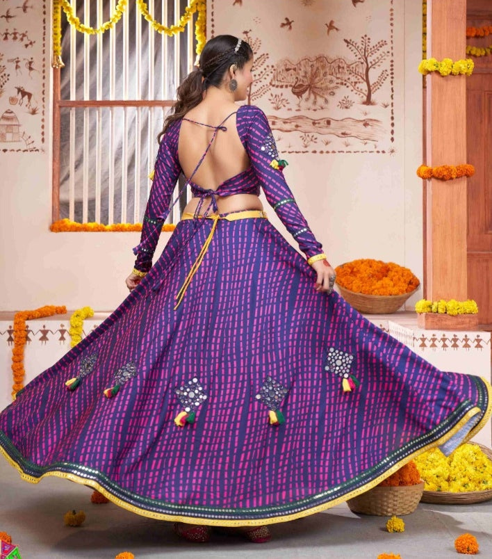 Beautiful Designer Navratri Koti Style Special Chaniya Choli