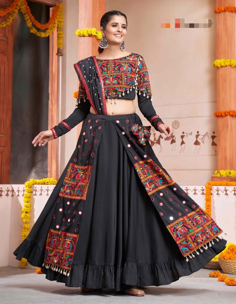 Beautiful Designer Navratri Koti Style Special Chaniya Choli