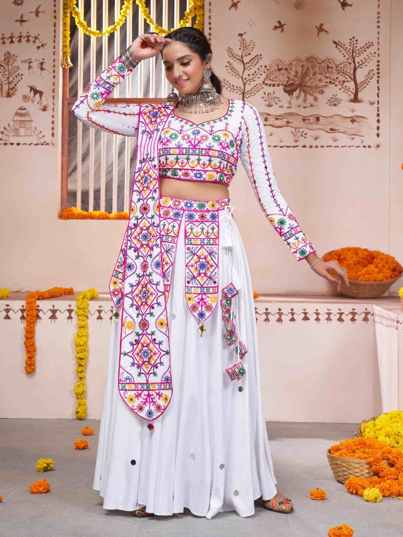 Beautiful Designer Navratri Koti Style Special Chaniya Choli