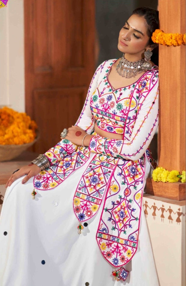 Beautiful Designer Navratri Koti Style Special Chaniya Choli