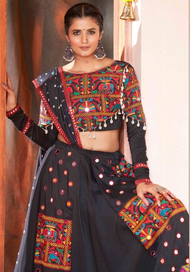 Beautiful Designer Navratri Koti Style Special Chaniya Choli