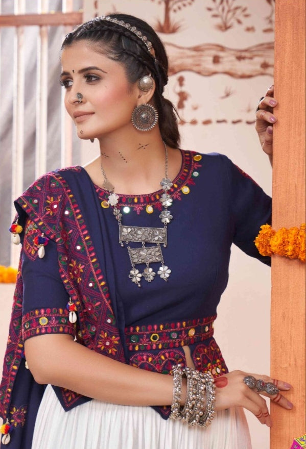 Beautiful Designer Navratri Koti Style Special Chaniya Choli