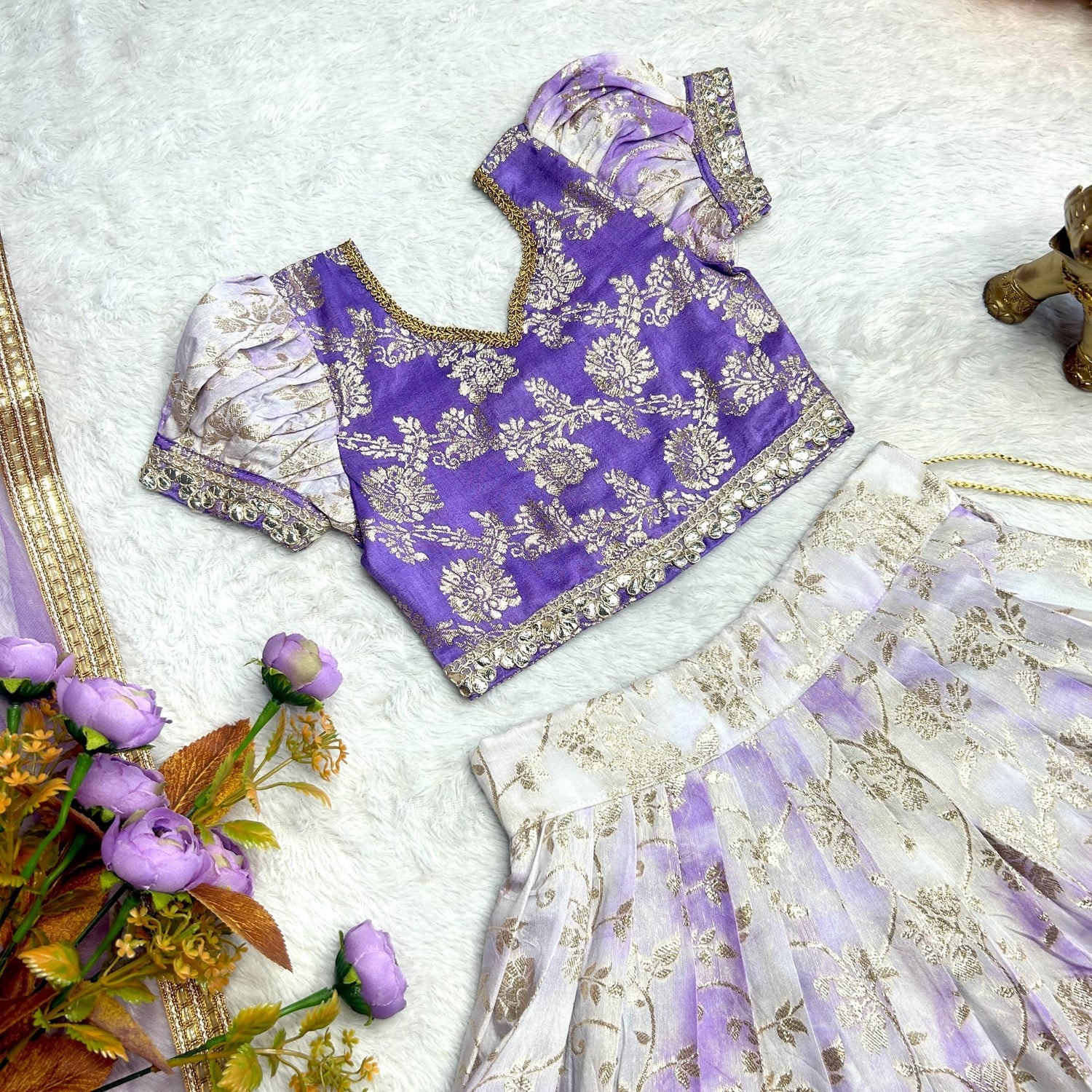 Beautiful Designer Party Wear Soft Silk  Kid&