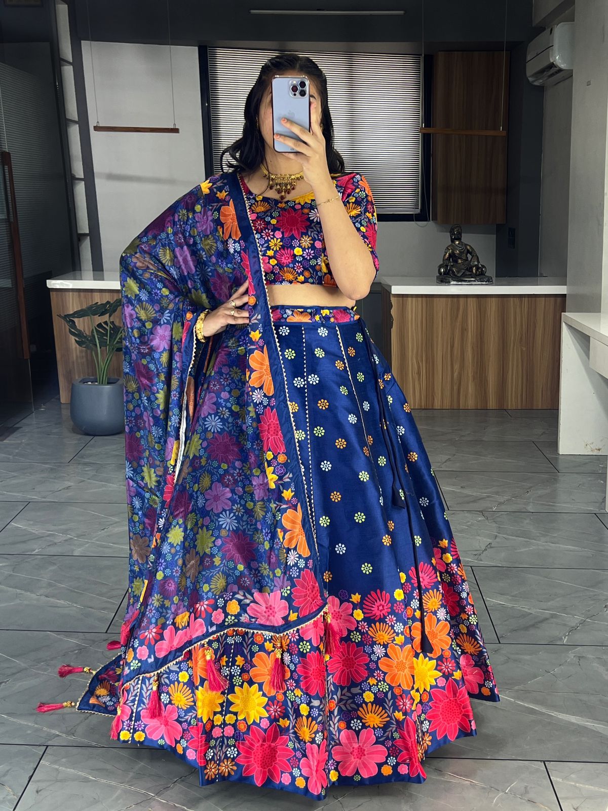 Beautiful Designer Patola Digital Print Lehenga Choli