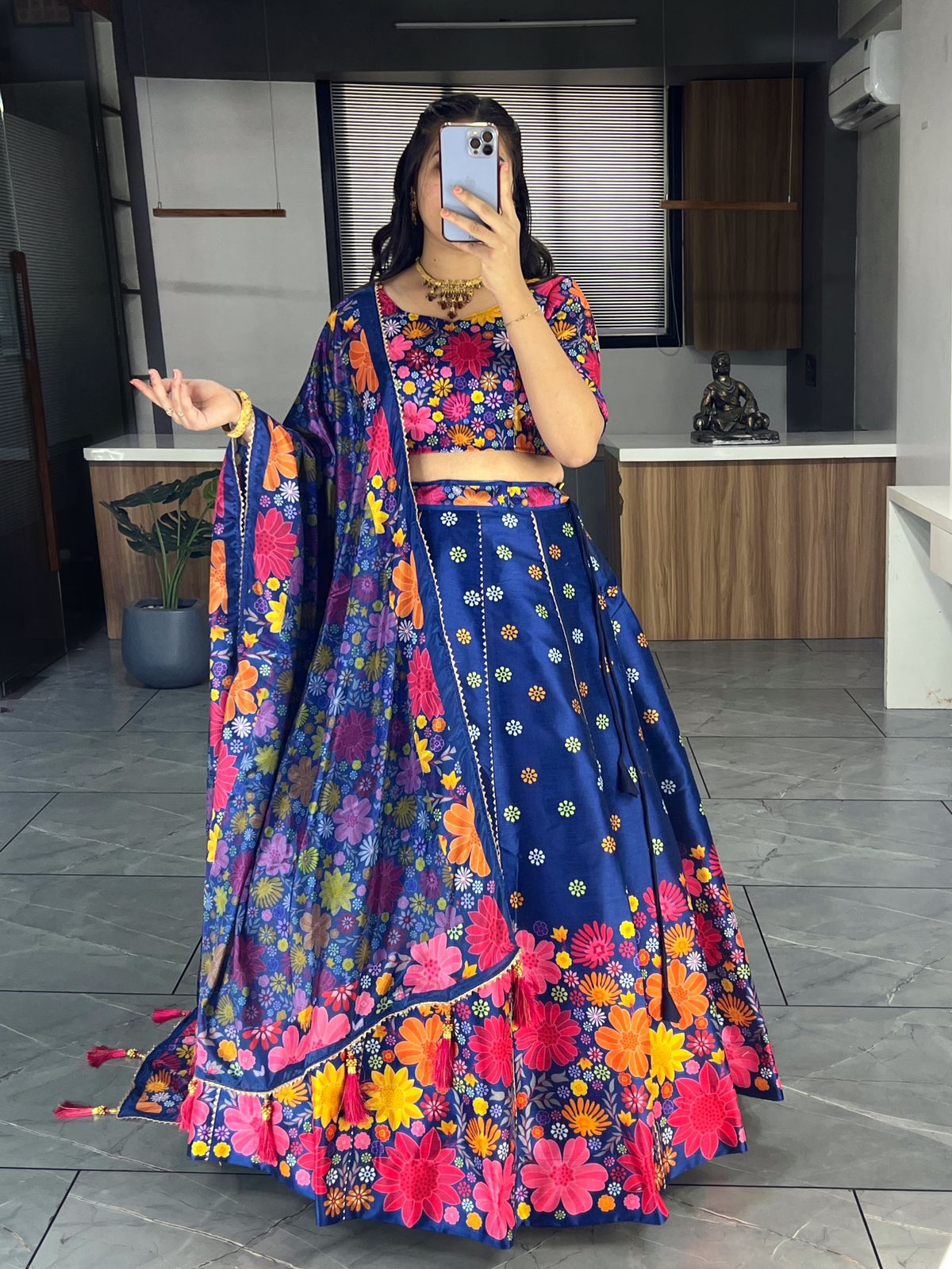 Beautiful Designer Patola Digital Print Lehenga Choli