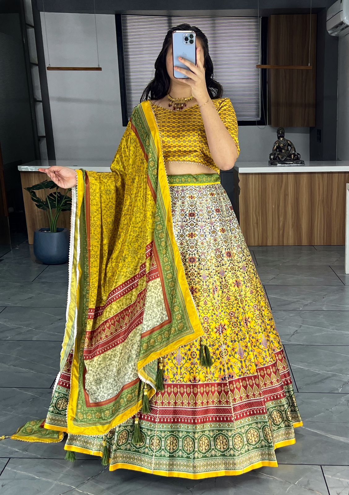 Beautiful Designer Patola Digital Print Lehenga Choli